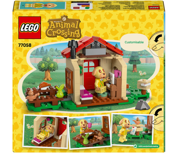 LEGO Animal Crossing 77058 Przytulny dom Goldie - 1331742 - zdjęcie 4